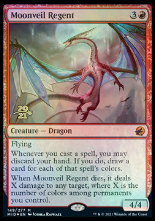 Moonveil Regent [Innistrad: Midnight Hunt Prerelease Promos] | Lots Moore NSW