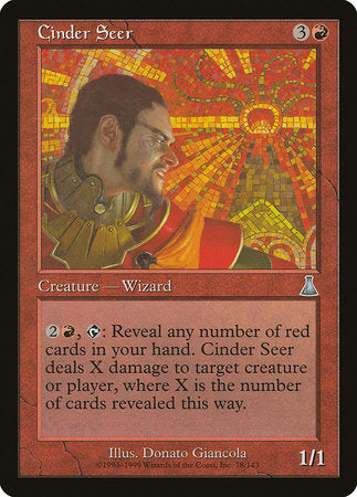 Cinder Seer [Urza's Destiny] | Lots Moore NSW