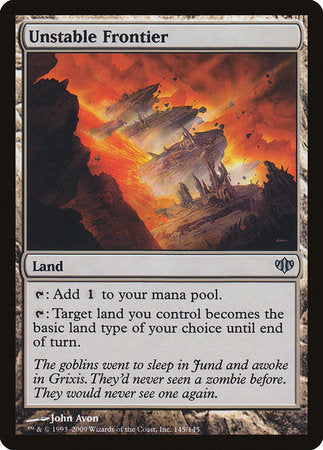 Unstable Frontier [Conflux] | Lots Moore NSW