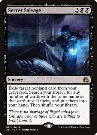 Secret Salvage [Aether Revolt] | Lots Moore NSW