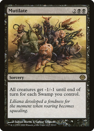 Mutilate [Duel Decks: Garruk vs. Liliana] | Lots Moore NSW