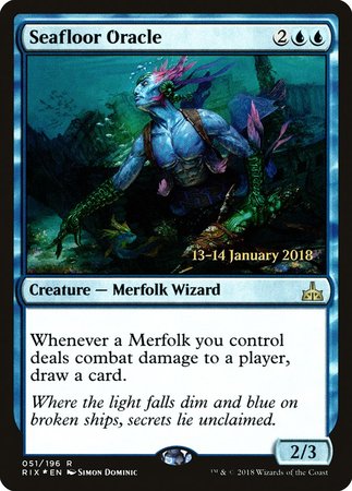 Seafloor Oracle [Rivals of Ixalan Promos] | Lots Moore NSW