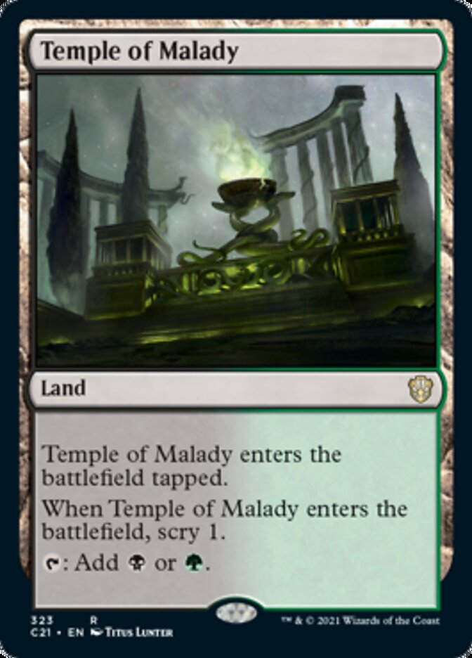 Temple of Malady [Commander 2021] | Lots Moore NSW