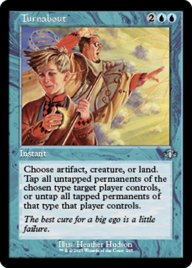 Turnabout (Retro) [Dominaria Remastered] | Lots Moore NSW