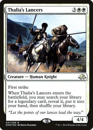 Thalia's Lancers [Eldritch Moon Promos] | Lots Moore NSW