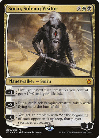 Sorin, Solemn Visitor [Khans of Tarkir] | Lots Moore NSW