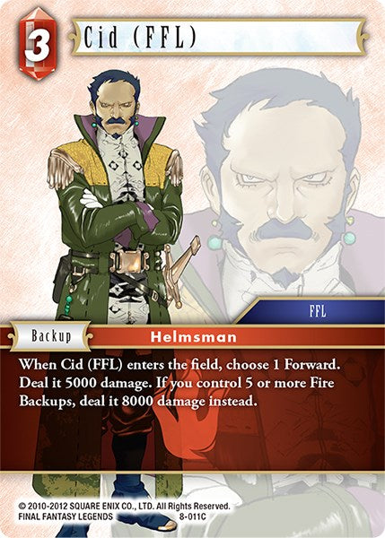 Cid (FFL) [Opus VIII] | Lots Moore NSW