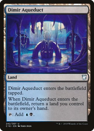 Dimir Aqueduct [Commander 2018] | Lots Moore NSW