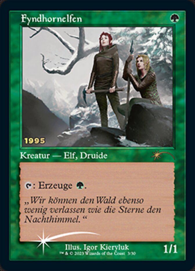 Fyndhornelfen (Fyndhorn Elves) [30th Anniversary Promos] | Lots Moore NSW