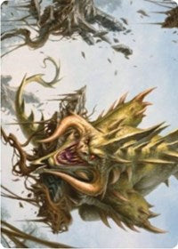 Canopy Baloth Art Card [Zendikar Rising Art Series] | Lots Moore NSW