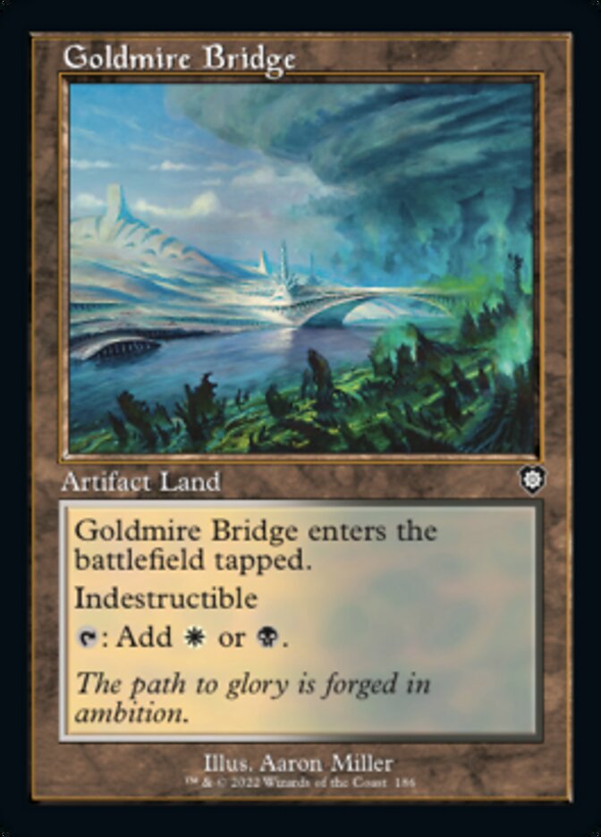 Goldmire Bridge (Retro) [The Brothers' War Commander] | Lots Moore NSW