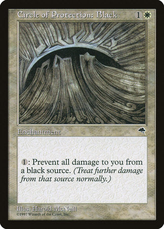 Circle of Protection: Black [Tempest] | Lots Moore NSW