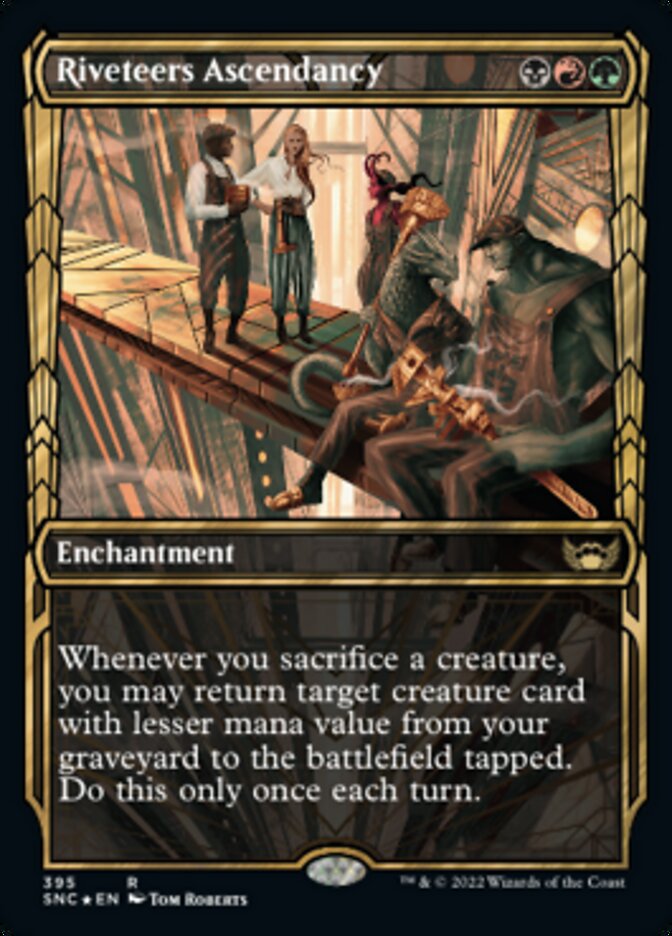 Riveteers Ascendancy (Showcase Golden Age Gilded Foil) [Streets of New Capenna] | Lots Moore NSW