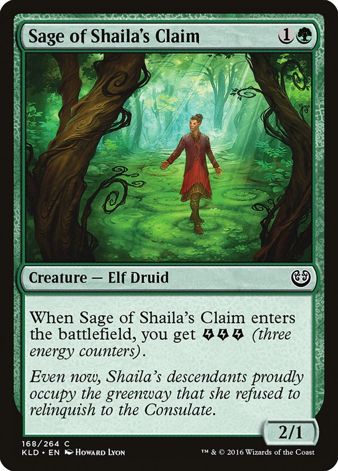 Sage of Shaila's Claim [Kaladesh] | Lots Moore NSW