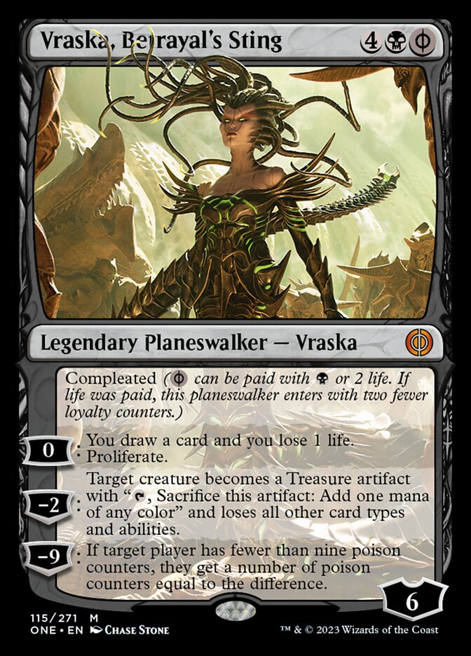 Vraska, Betrayal's Sting [Phyrexia: All Will Be One] | Lots Moore NSW