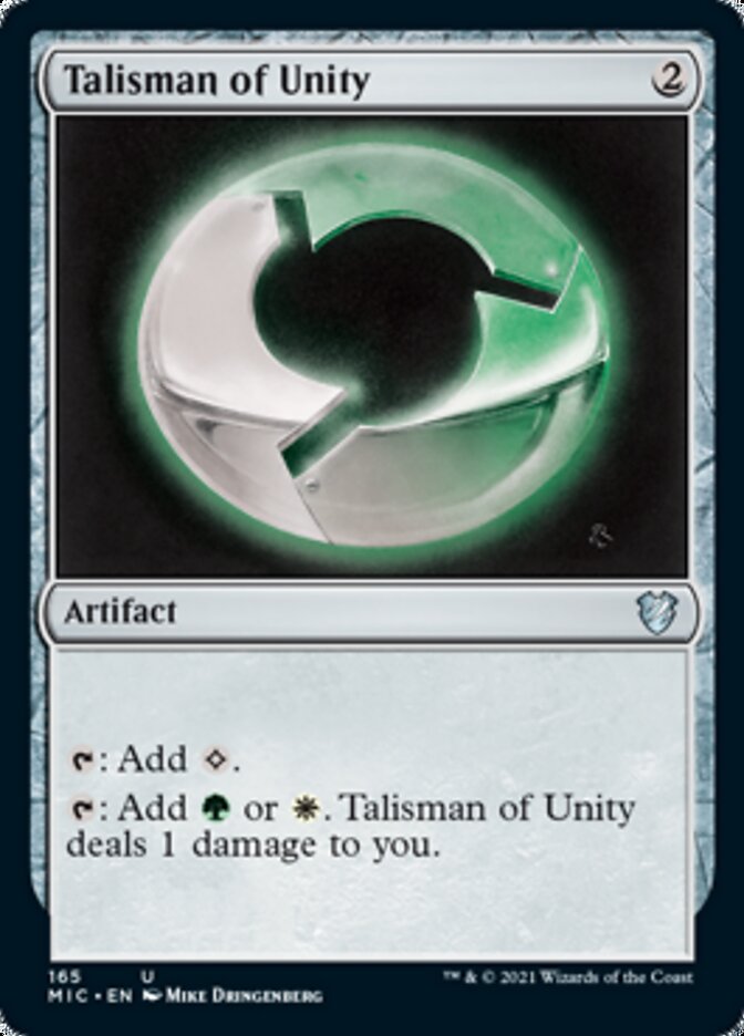 Talisman of Unity [Innistrad: Midnight Hunt Commander] | Lots Moore NSW