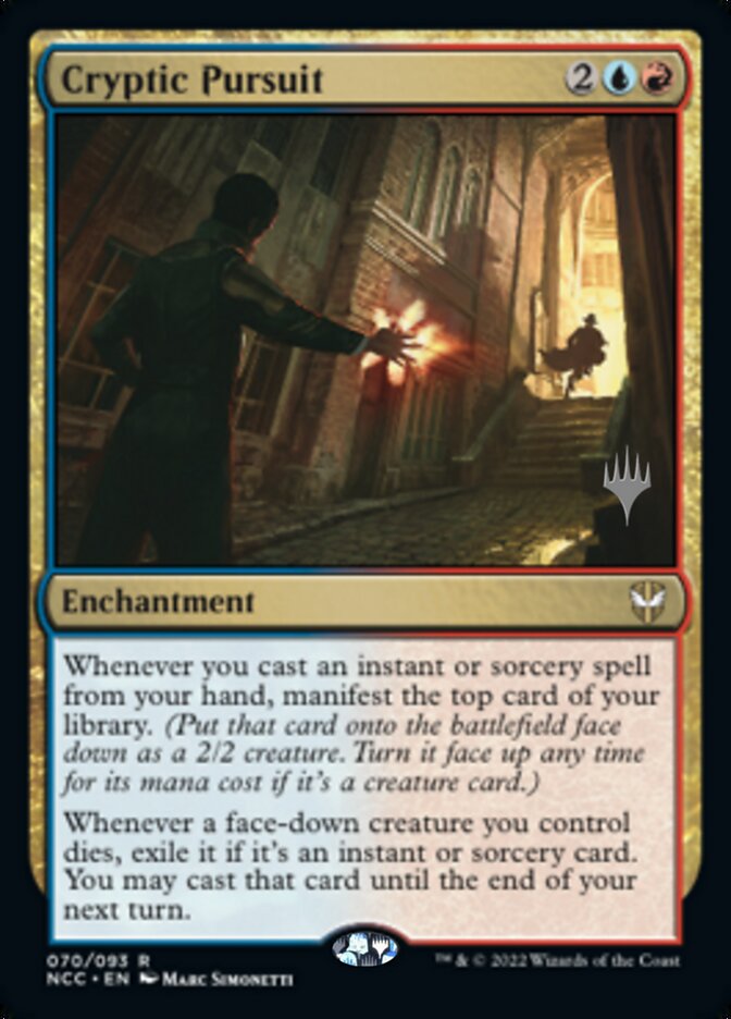 Cryptic Pursuit (Promo Pack) [Streets of New Capenna Commander Promos] | Lots Moore NSW