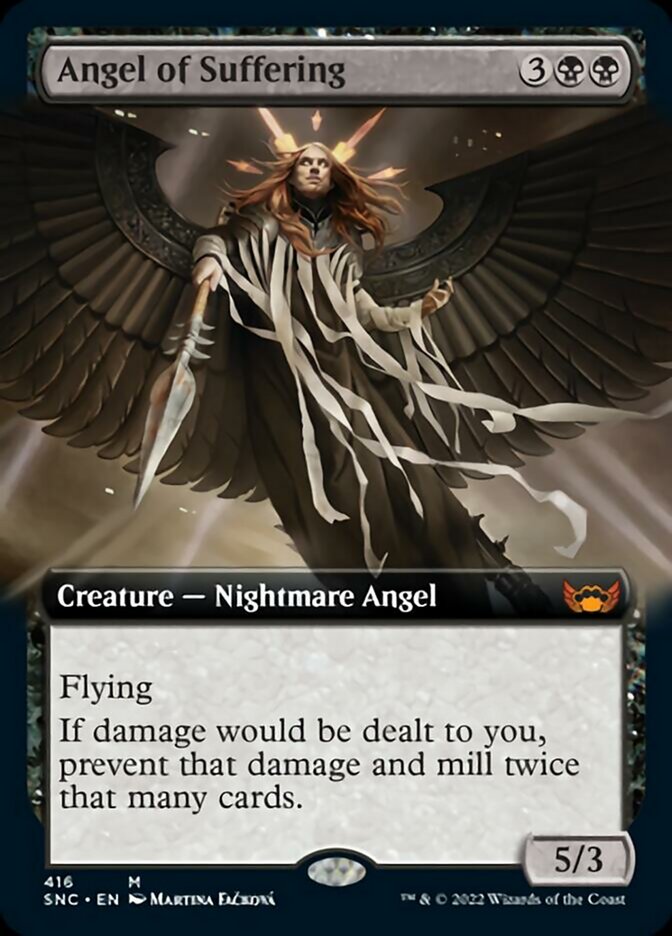 Angel of Suffering (Extended Art) [Streets of New Capenna] | Lots Moore NSW