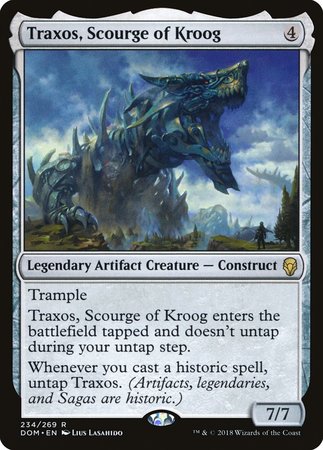 Traxos, Scourge of Kroog [Dominaria] | Lots Moore NSW