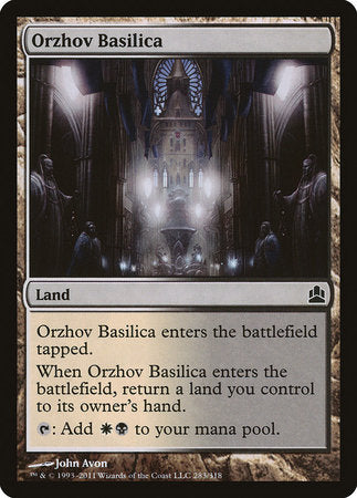 Orzhov Basilica [Commander 2011] | Lots Moore NSW