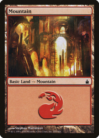 Mountain (299) [Ravnica: City of Guilds] | Lots Moore NSW