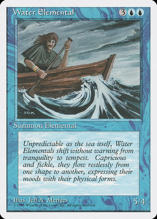 Water Elemental [Fourth Edition] | Lots Moore NSW