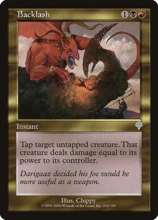 Backlash [Invasion] | Lots Moore NSW