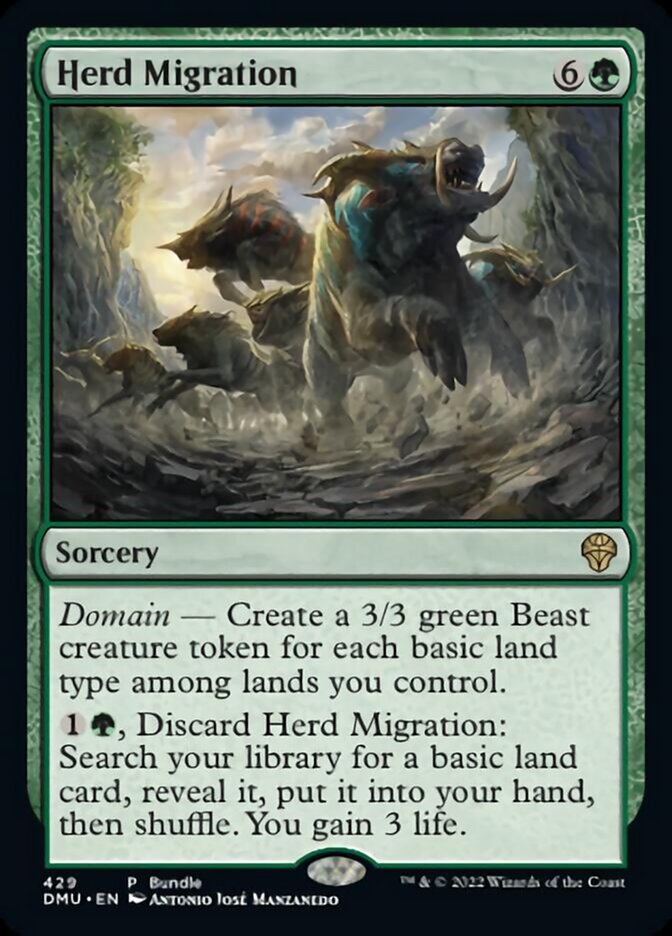 Herd Migration (Bundle) [Dominaria United] | Lots Moore NSW
