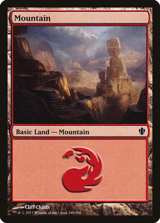 Mountain (349) [Commander 2013] | Lots Moore NSW