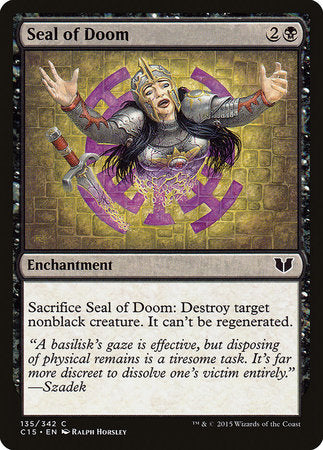 Seal of Doom [Commander 2015] | Lots Moore NSW