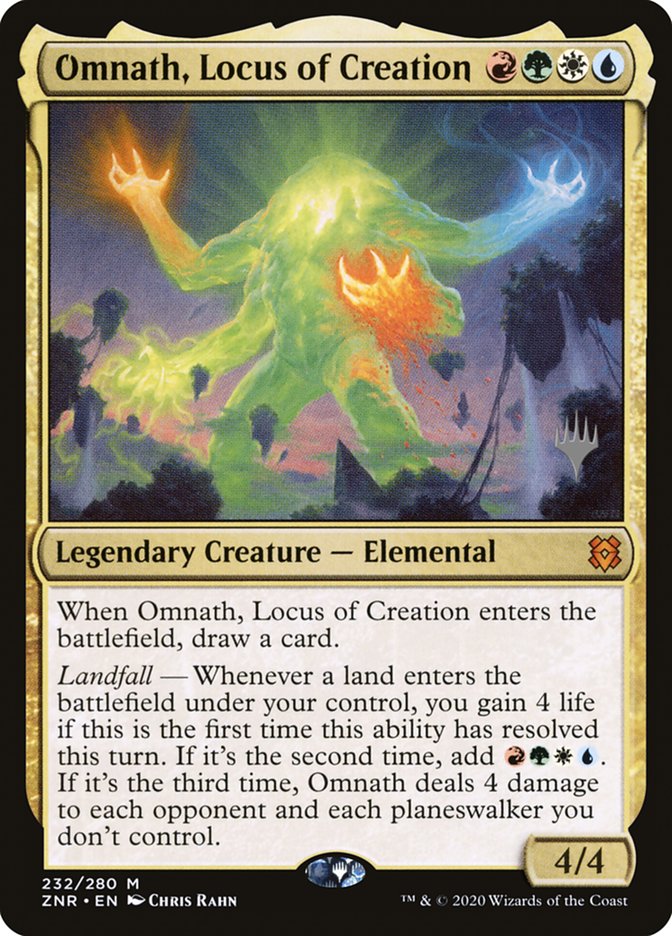 Omnath, Locus of Creation (Promo Pack) [Zendikar Rising Promos] | Lots Moore NSW