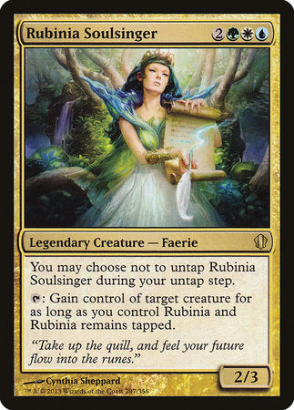 Rubinia Soulsinger [Commander 2013] | Lots Moore NSW