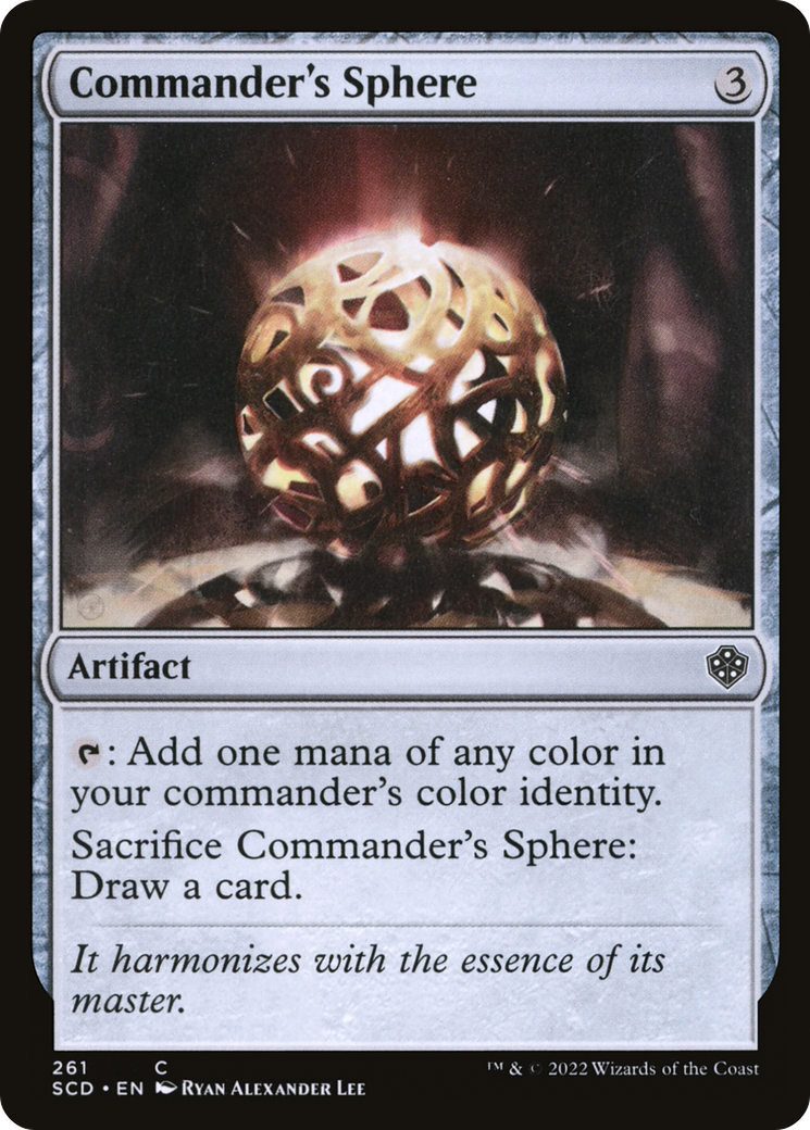 Commander's Sphere [Starter Commander Decks] | Lots Moore NSW