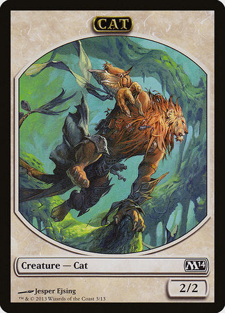 Cat Token [Magic 2014 Tokens] | Lots Moore NSW