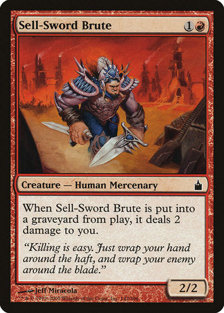 Sell-Sword Brute [Ravnica: City of Guilds] | Lots Moore NSW