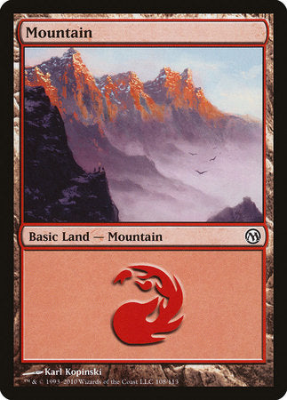Mountain (108) [Duels of the Planeswalkers] | Lots Moore NSW