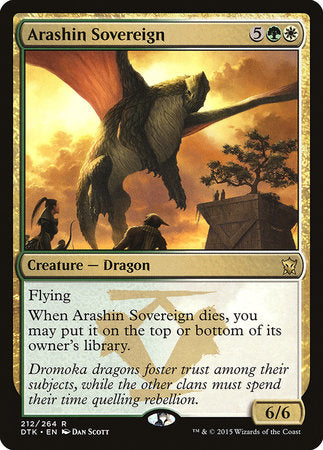 Arashin Sovereign [Dragons of Tarkir] | Lots Moore NSW