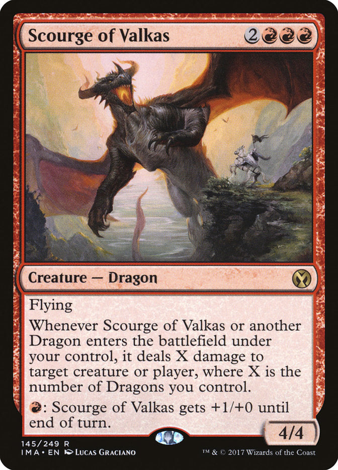 Scourge of Valkas [Iconic Masters] | Lots Moore NSW