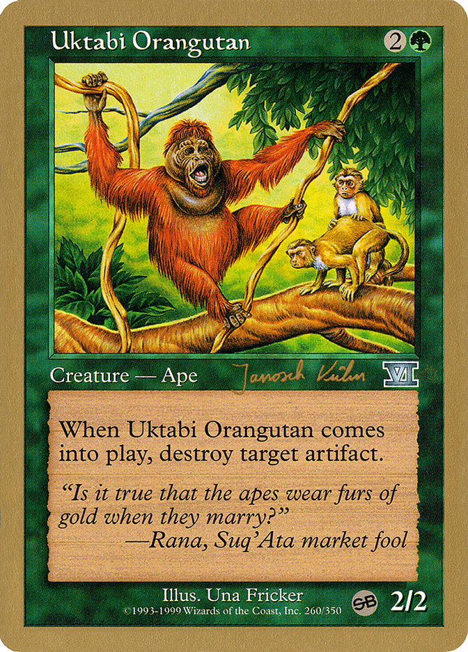 Uktabi Orangutan (Janosch Kuhn) (SB) [World Championship Decks 2000] | Lots Moore NSW