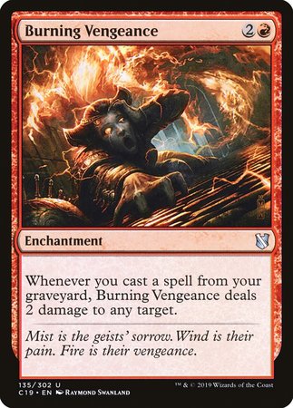 Burning Vengeance [Commander 2019] | Lots Moore NSW