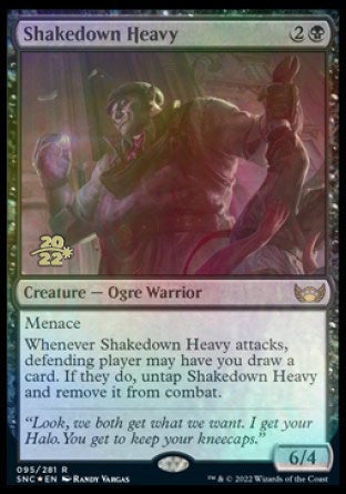 Shakedown Heavy [Streets of New Capenna Prerelease Promos] | Lots Moore NSW