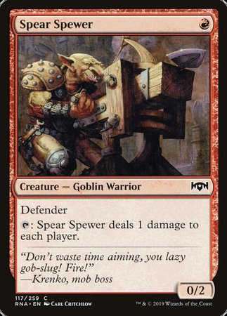 Spear Spewer [Ravnica Allegiance] | Lots Moore NSW