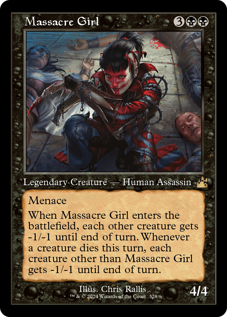 Massacre Girl (Retro) [Ravnica Remastered] | Lots Moore NSW