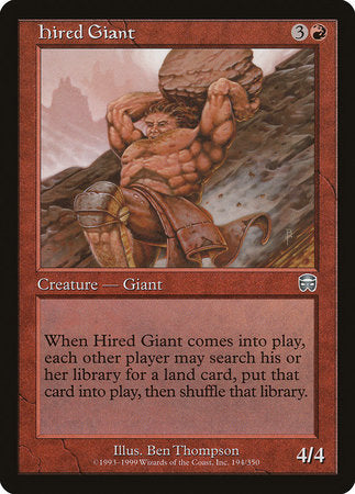 Hired Giant [Mercadian Masques] | Lots Moore NSW
