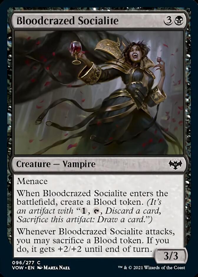 Bloodcrazed Socialite [Innistrad: Crimson Vow] | Lots Moore NSW