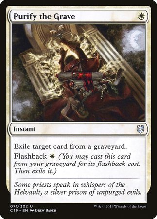 Purify the Grave [Commander 2019] | Lots Moore NSW