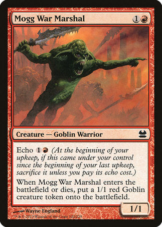 Mogg War Marshal [Modern Masters] | Lots Moore NSW