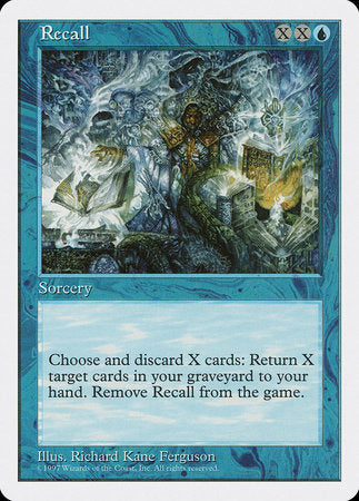 Recall [Fifth Edition] | Lots Moore NSW