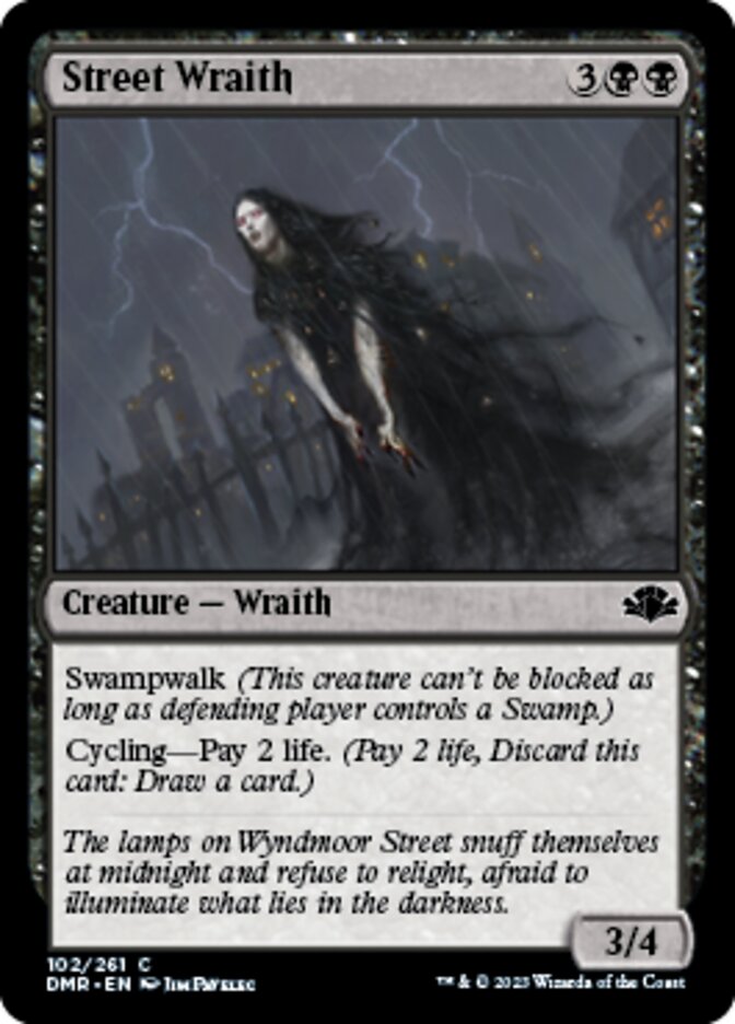 Street Wraith [Dominaria Remastered] | Lots Moore NSW