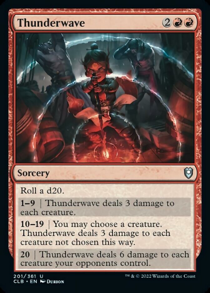 Thunderwave [Commander Legends: Battle for Baldur's Gate] | Lots Moore NSW